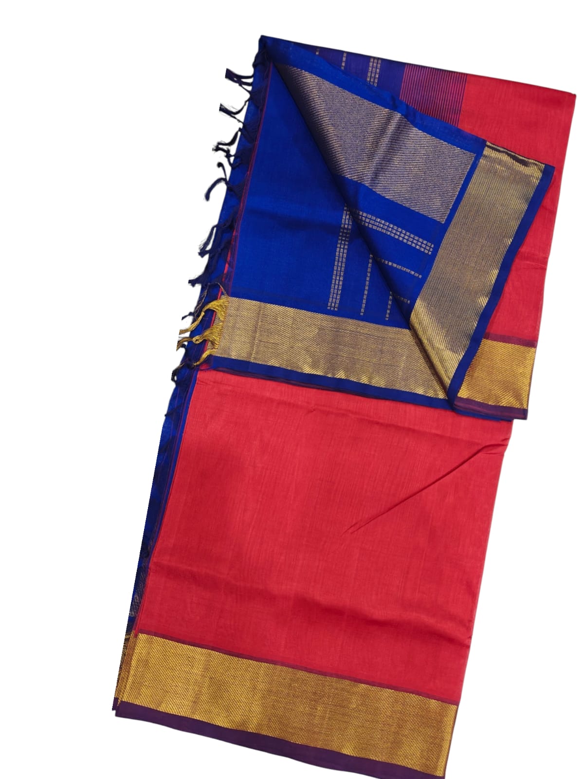 Pure Silk Cotton Weaving Detail